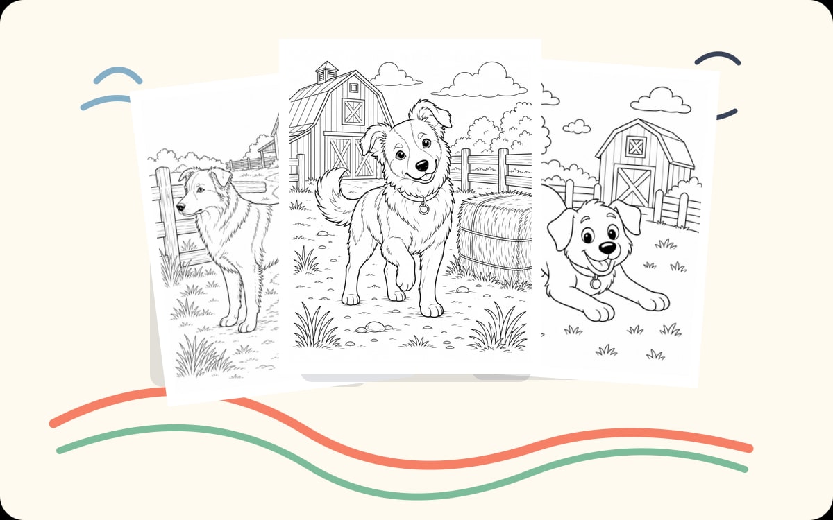 Dog Coloring Pages preview