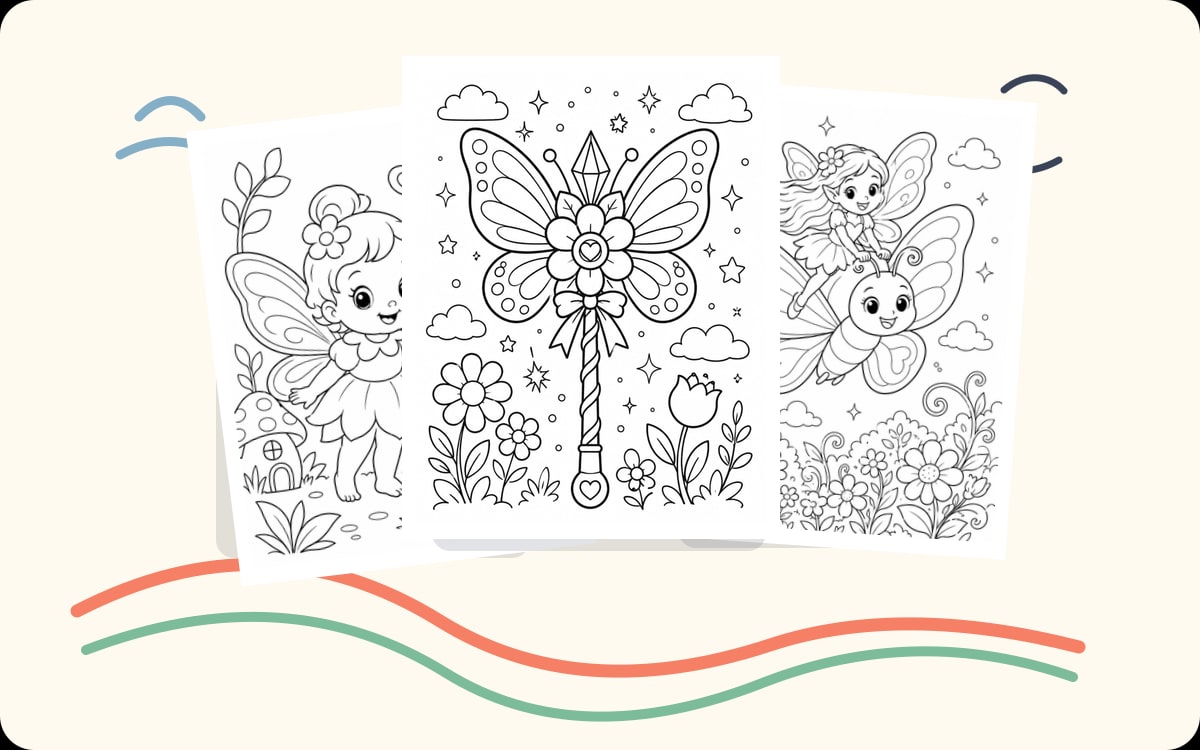 Fairy Coloring Pages preview