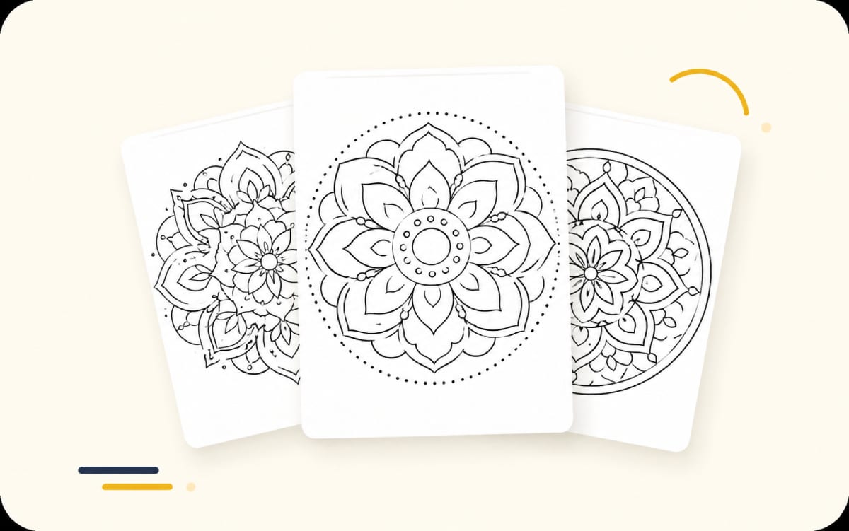 Mandala Coloring Pages preview