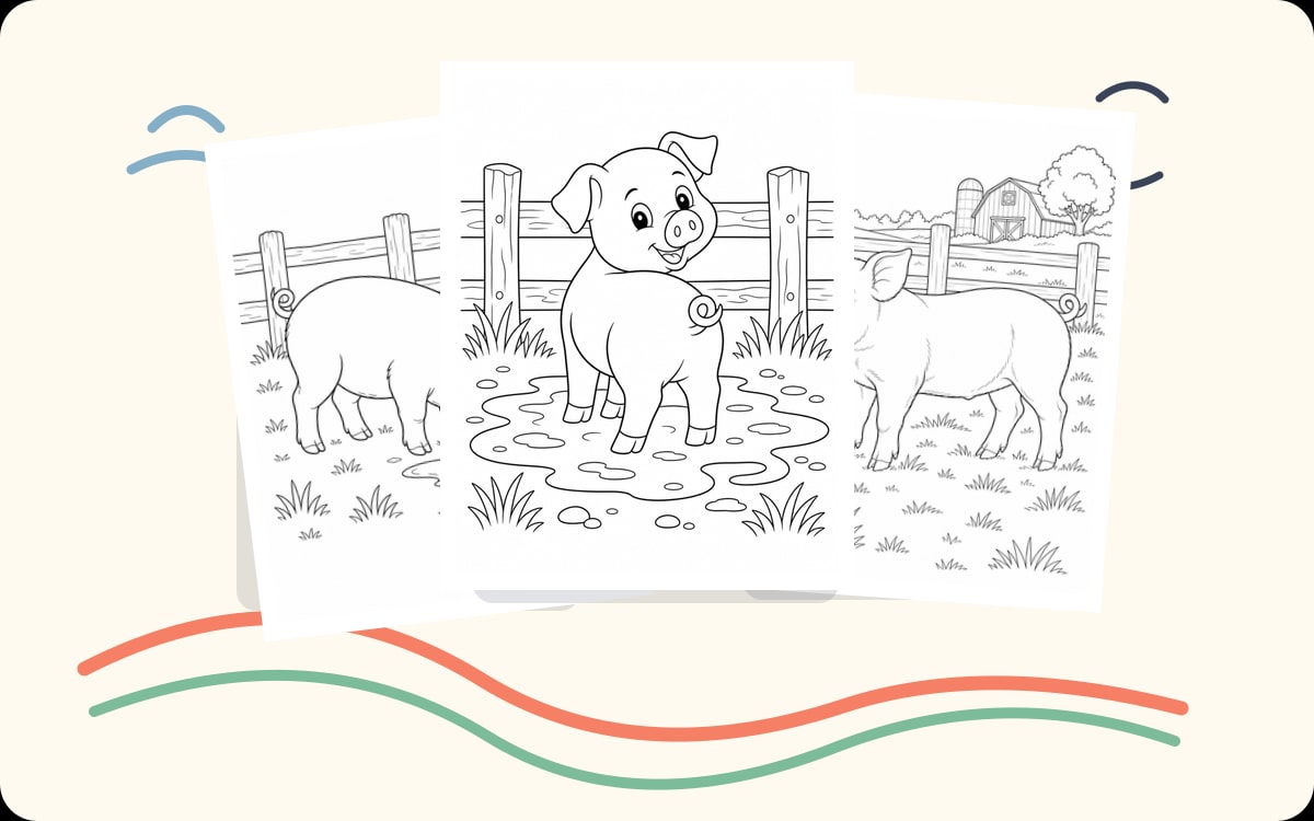 Piglet Coloring Pages preview