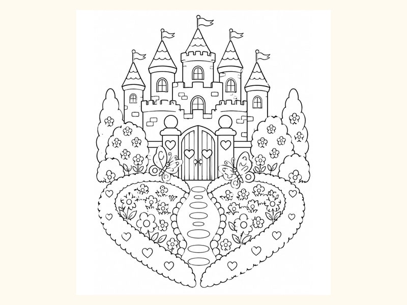 Castle printable preview